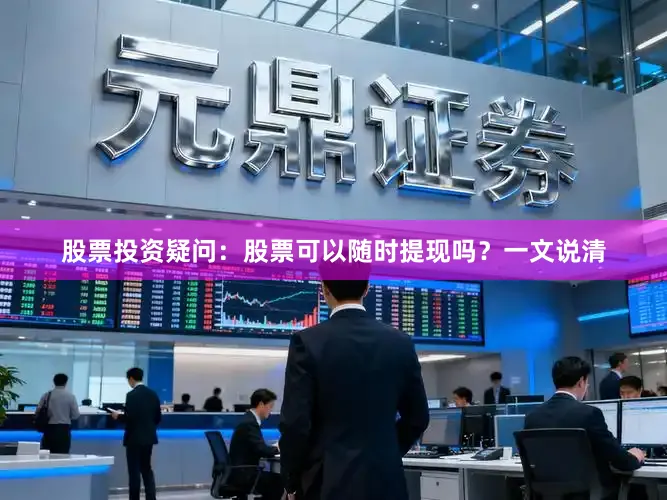 股票投资疑问：股票可以随时提现吗？一文说清